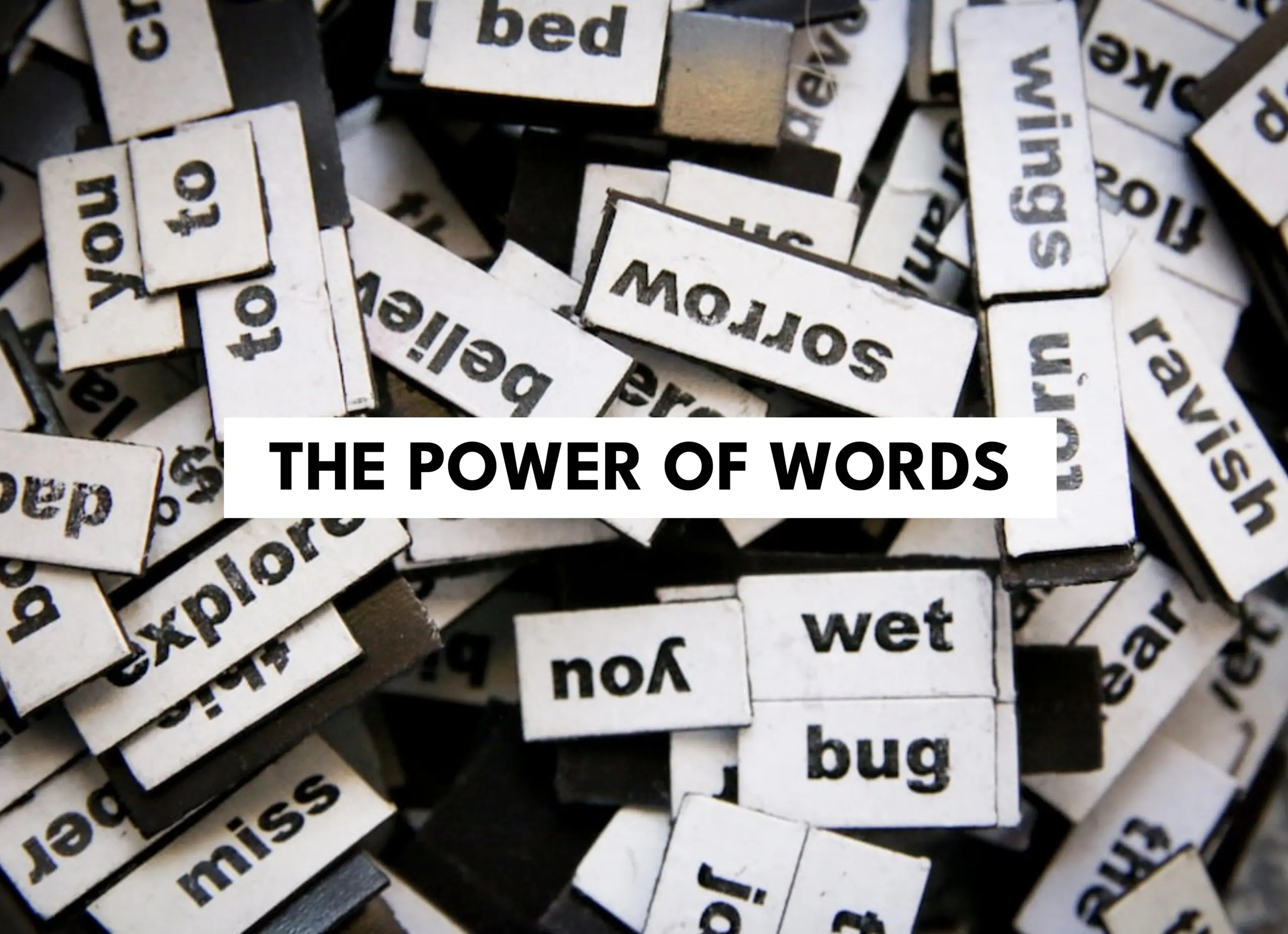 THE POWER OF WORDS