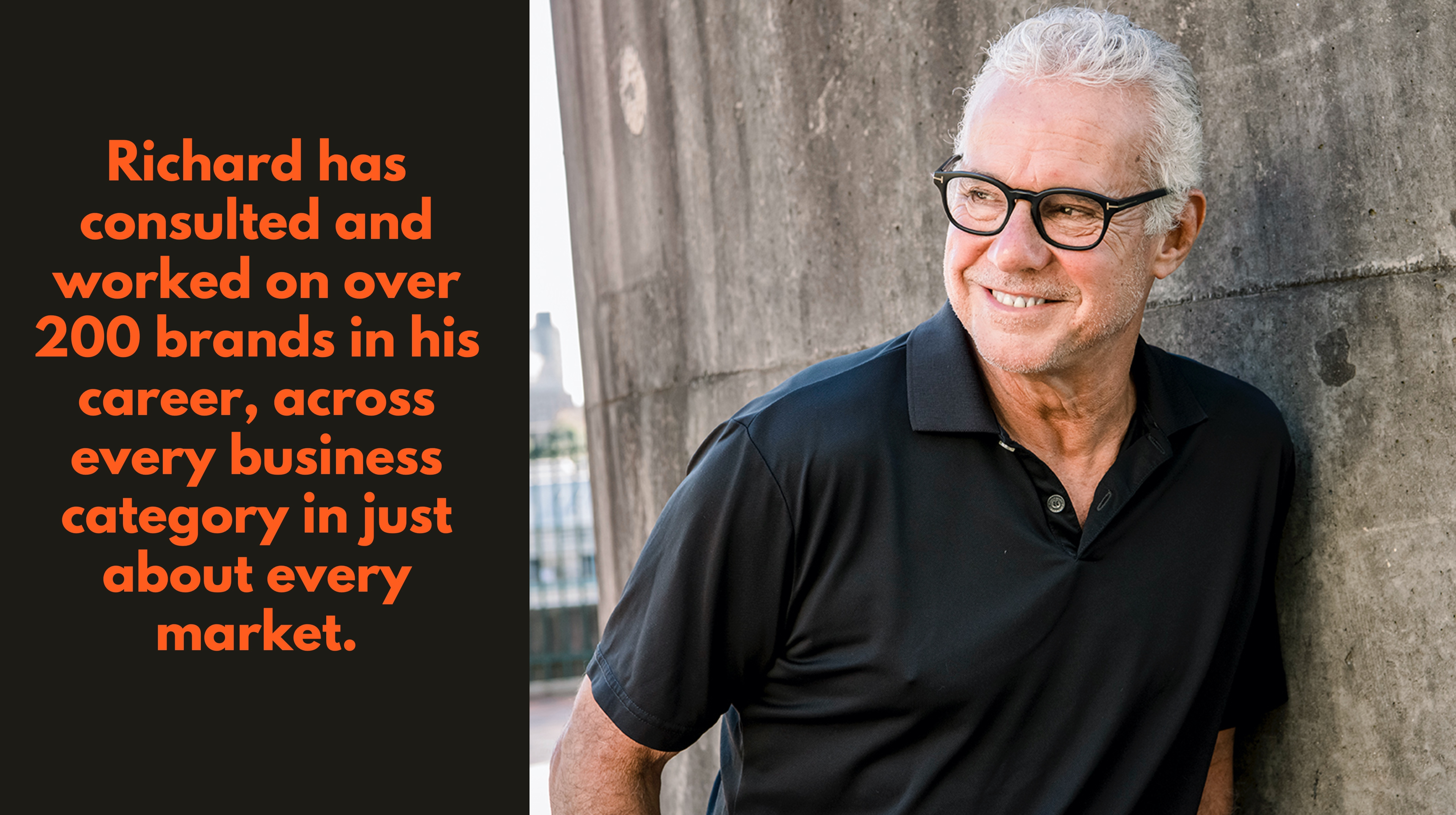 Richard Sauerman has worked on over 200 brands
